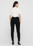 ONLY Only Pantaloni Donna Poptrash Neri Pantalone