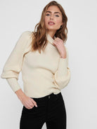 ONLY Only Pullover Donna Katia Bianco Pullover