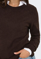 ONLY Only Pullover Donna Rica Cioccolato Pullover