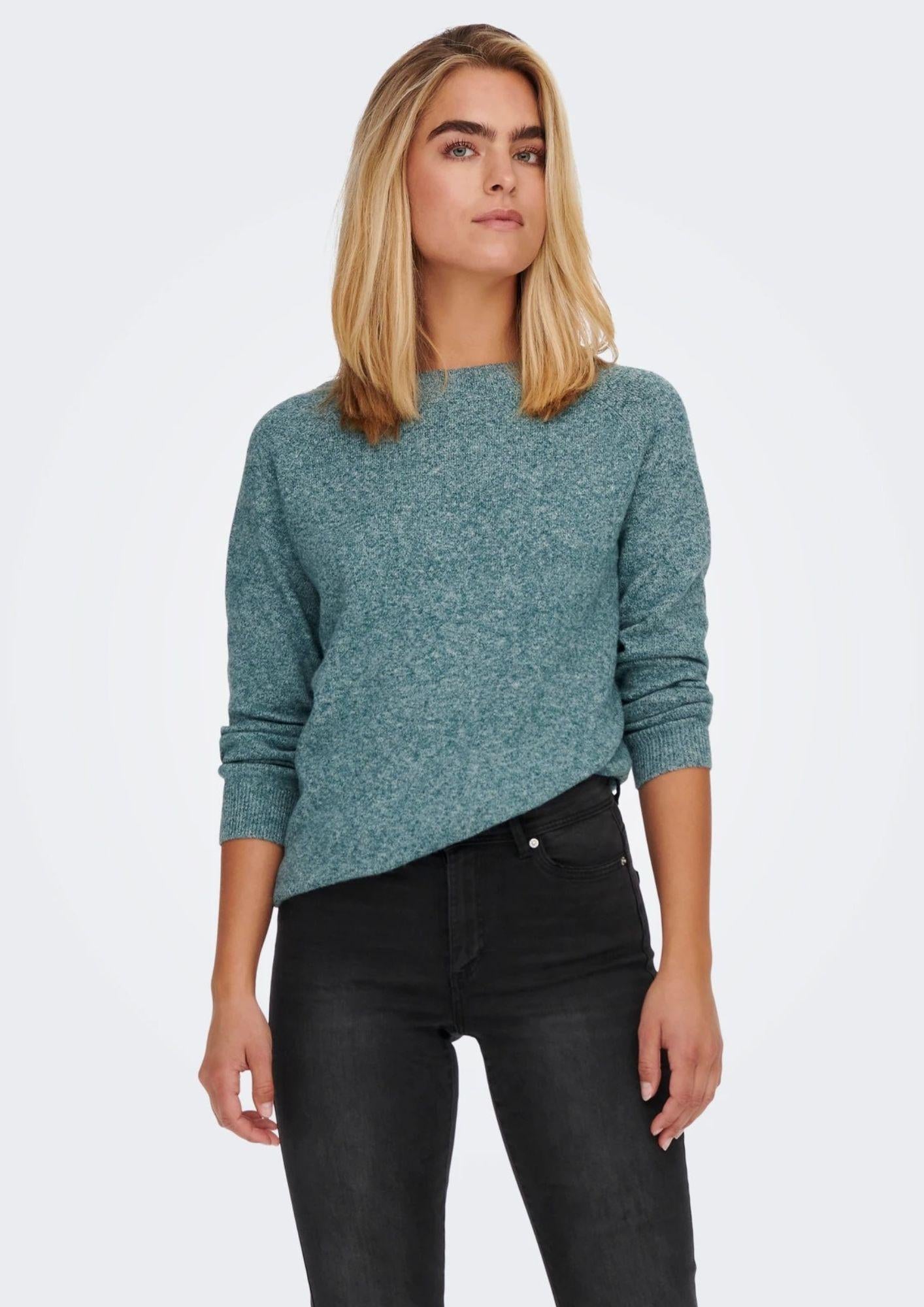 ONLY Only Pullover Donna Rica Verde Pullover