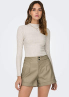 ONLY Only Top Donna Emma Beige Top