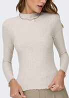 ONLY Only Top Donna Emma Beige Top