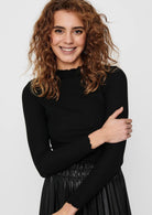 ONLY Only Top Donna Emma Nero Top