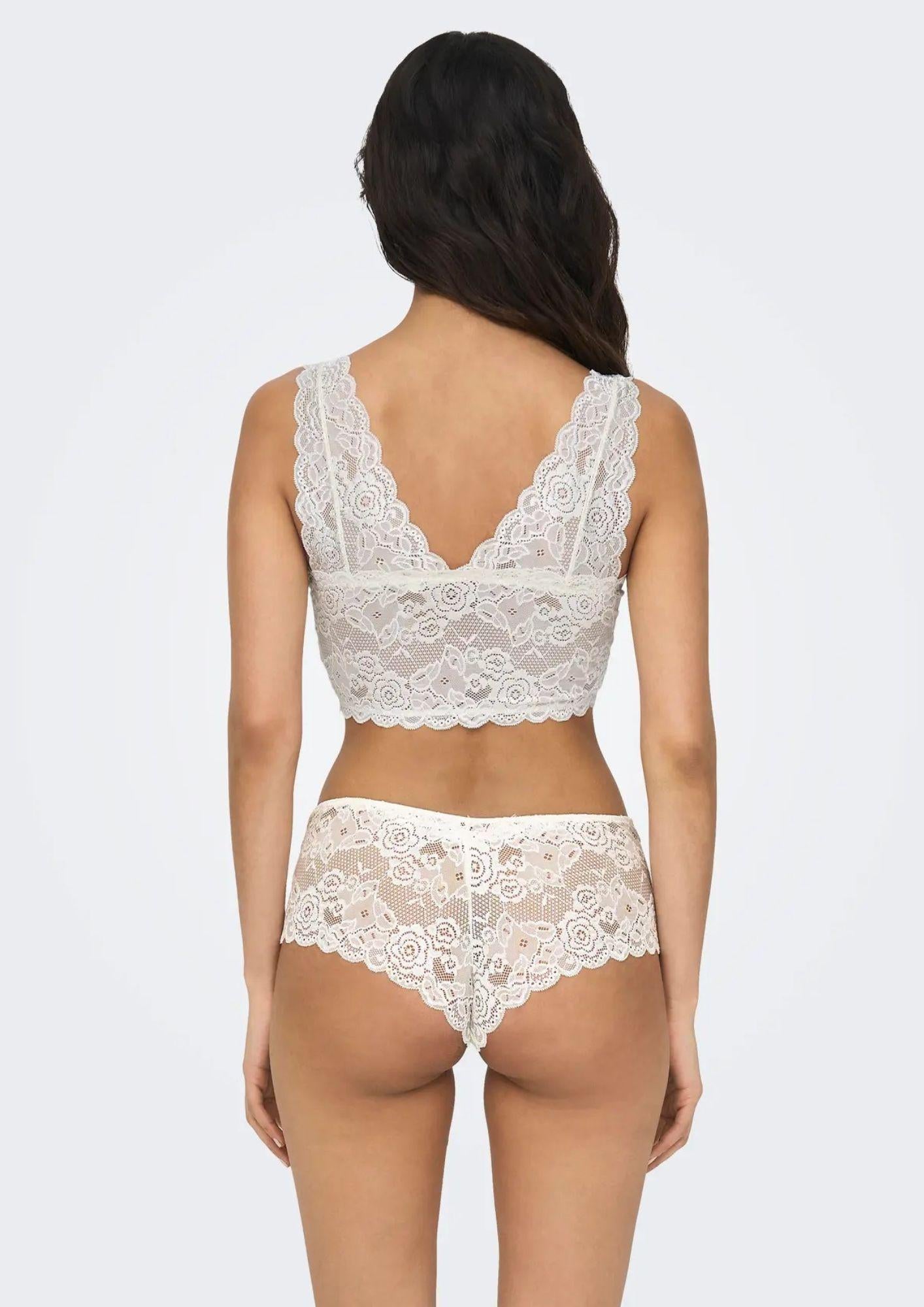 ONLY Only Top Donna Onlchloe Bianco Top