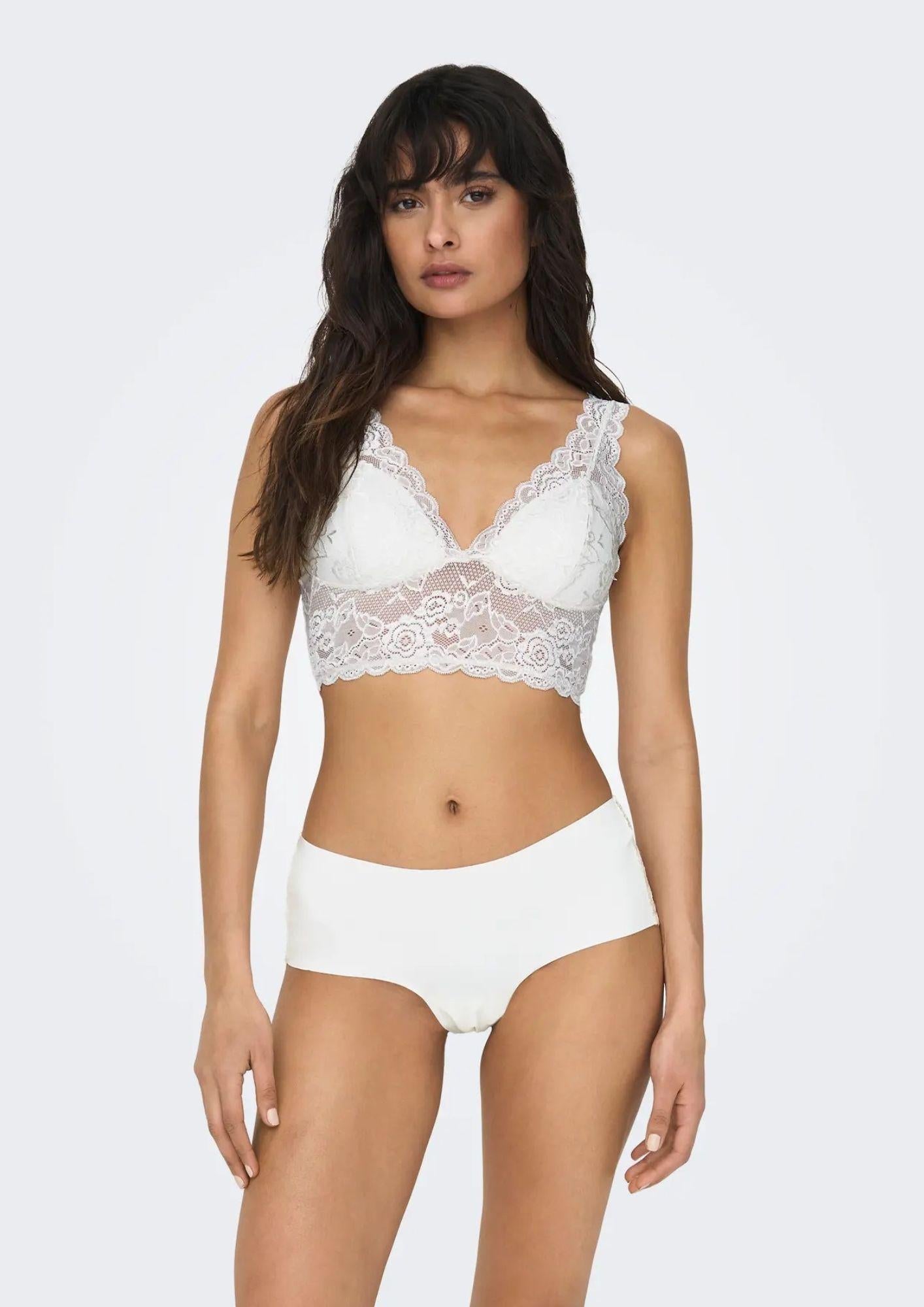 ONLY Only Top Donna Onlchloe Bianco Top