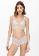 ONLY Only Top Donna Onlchloe Bianco Pesca Top