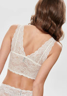 ONLY Only Top Donna Onlchloe Bianco Pesca Top