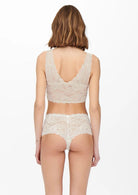 ONLY Only Top Donna Onlchloe Bianco Pesca Top