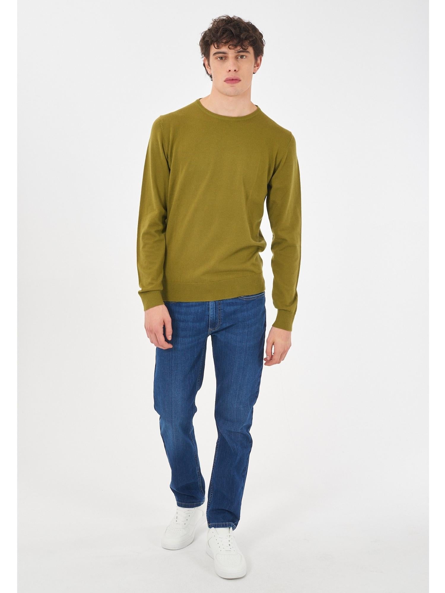 YES ZEE Yes Zee Jeans 5 Tasche Skinny Fit Uomo Blu Rinse Jeans