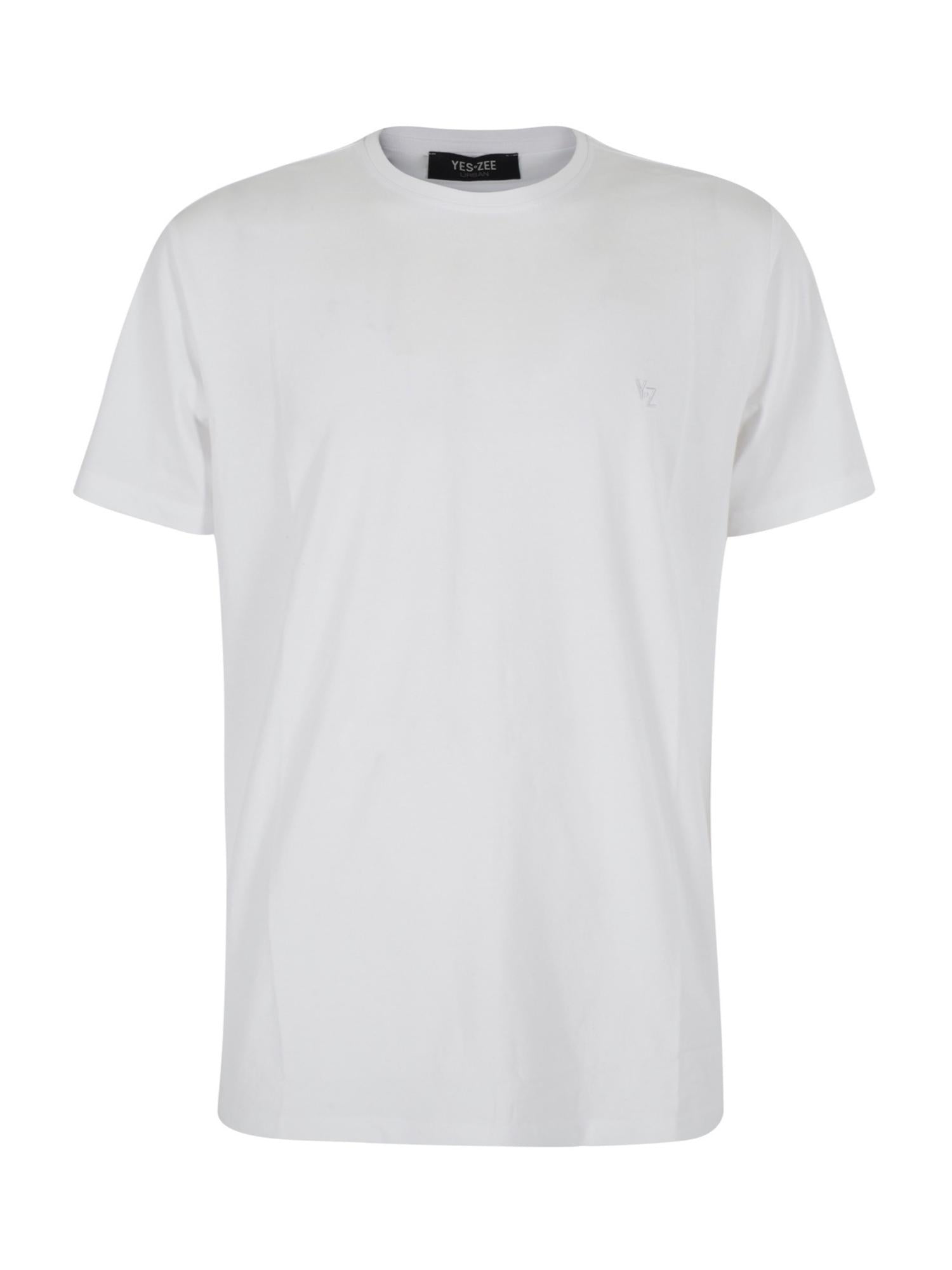 YES ZEE Yes Zee T-Shirt Uomo Bianco T-Shirt
